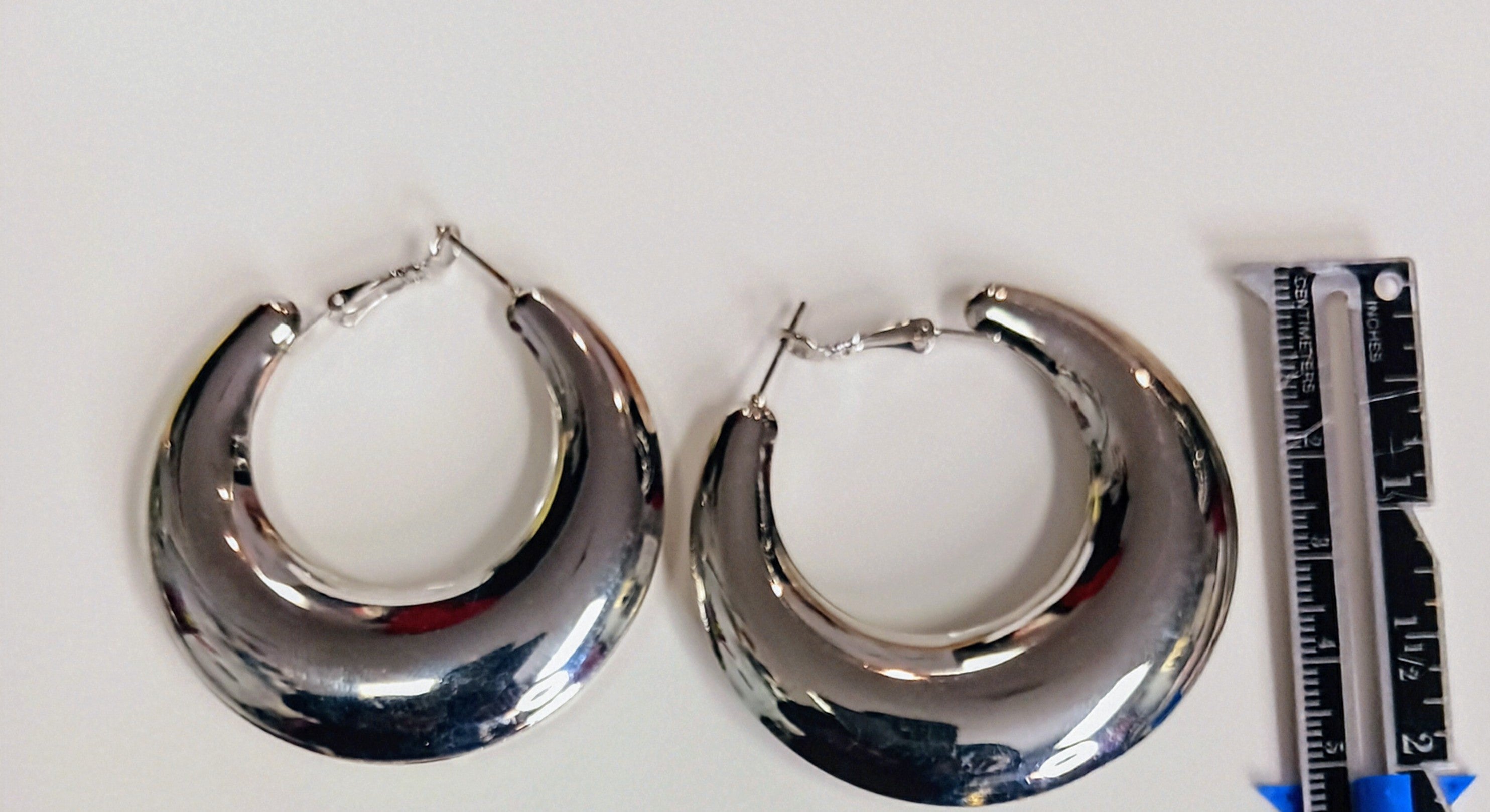 Everyday Chic Silver Hoops