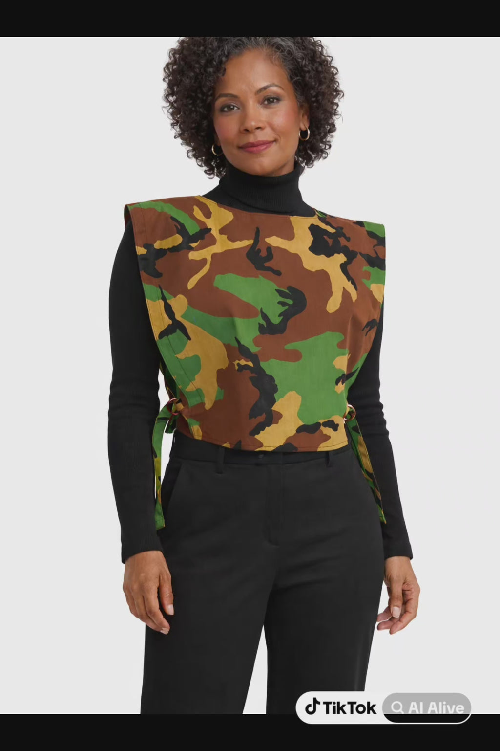 Pull over Camouflage Vest