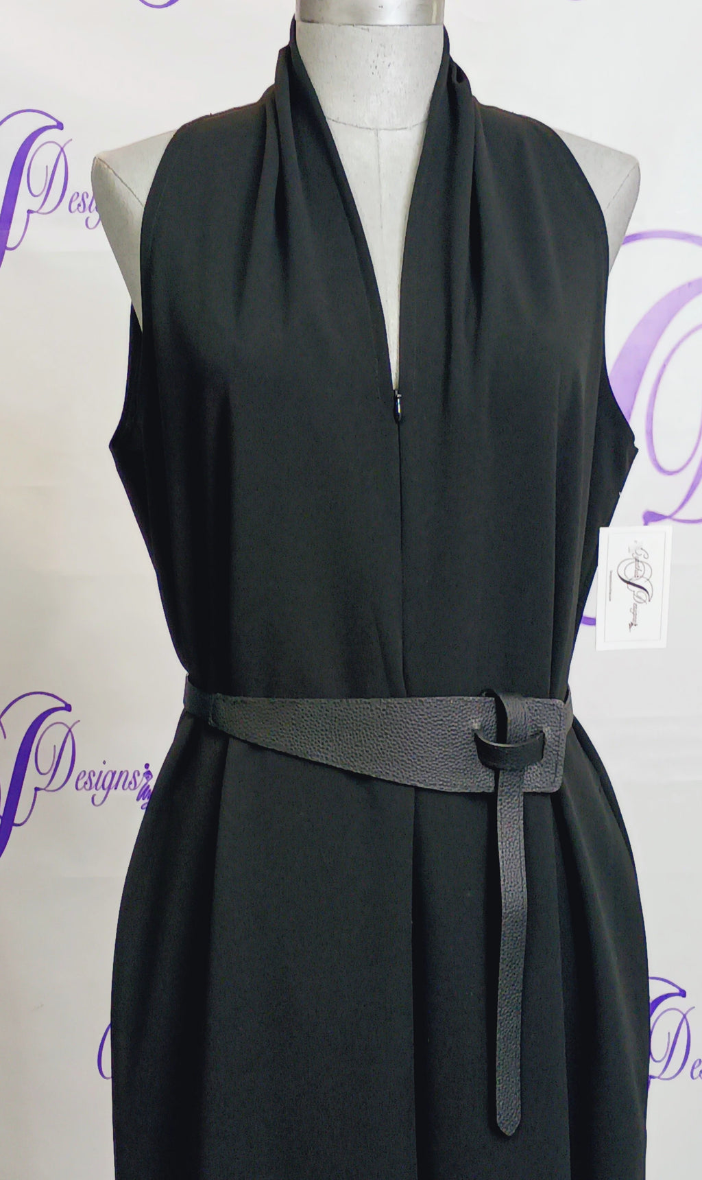Black wide leg  Jumpsuit