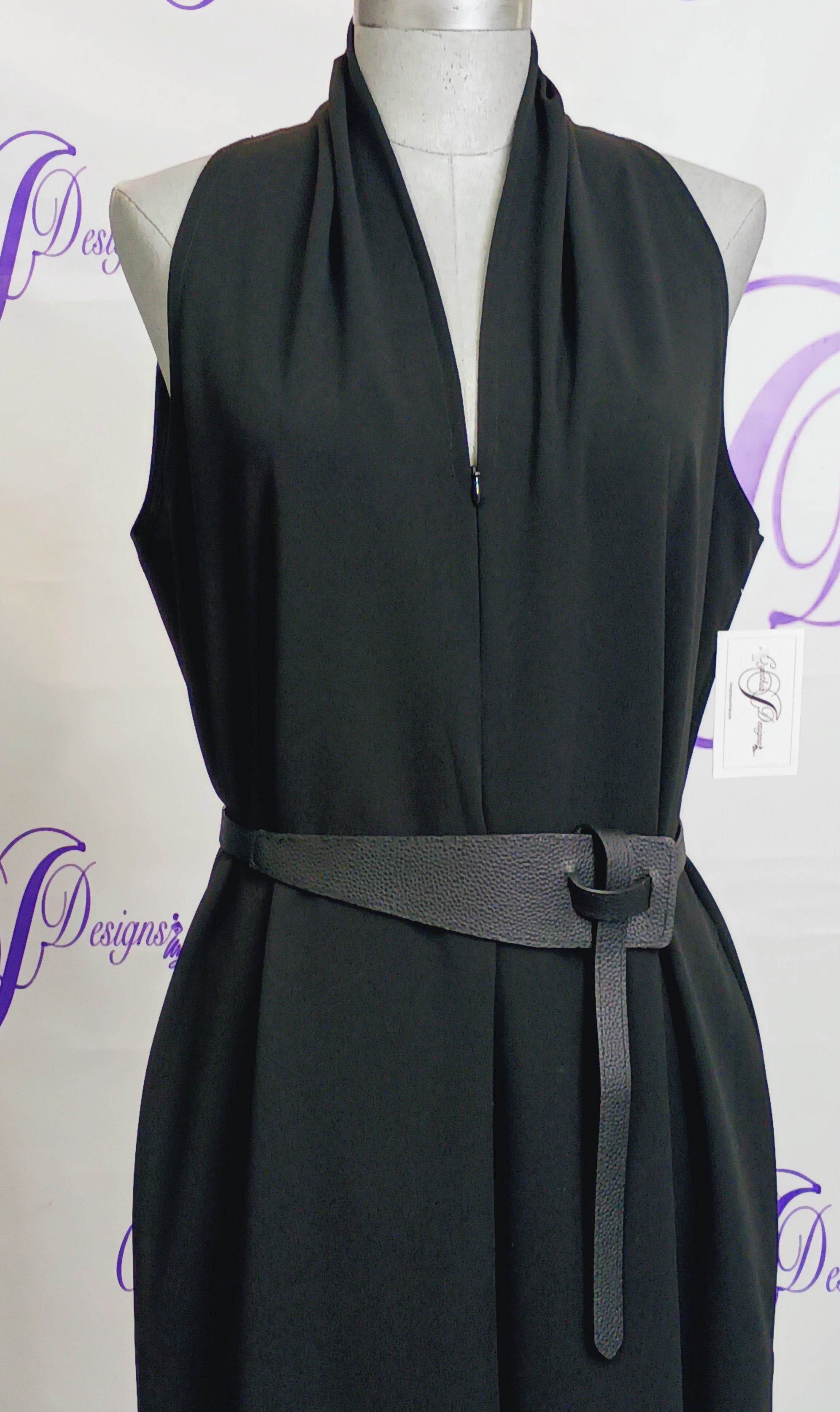 Black wide leg  Jumpsuit